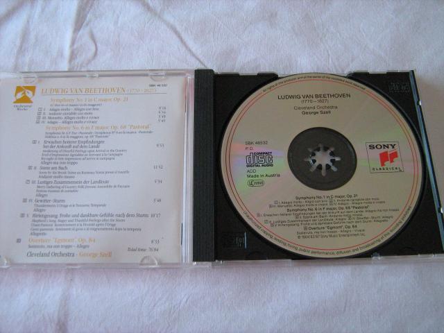 Photo CD Essential Classics - Beethoven - Symphonies n° 1 et n° 6 image 2/3