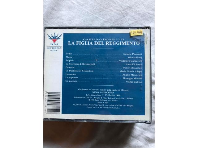Photo CD La figlia del regimento, Pavarotti - Freni - Ganzarolli -Di Stassio image 2/2