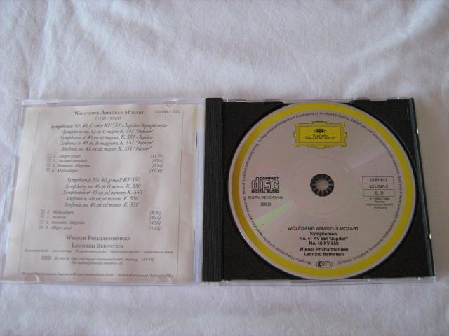 Photo CD Mozart - Symphonies 40 et 41 "Jupiter" image 2/3