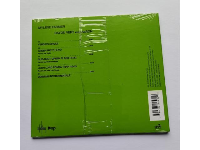 Photo Cd Mylène Farmer Rayon vert neuf scellé image 2/3