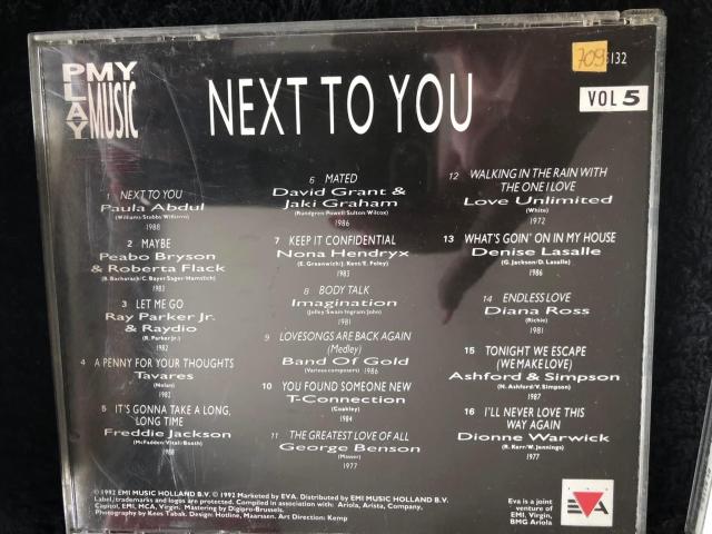 Photo CD Play that music, Next to you vol 5 image 2/2