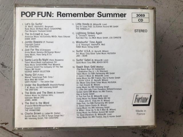 Photo CD Pop Fun Remember summer image 2/2