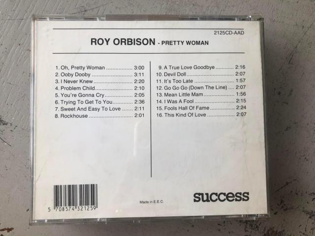 Photo CD Roy Orbison, Pretty woman image 2/2