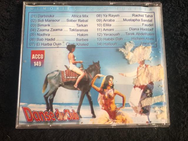Photo CD The best Arabic songs Memories from Tunisia image 2/2