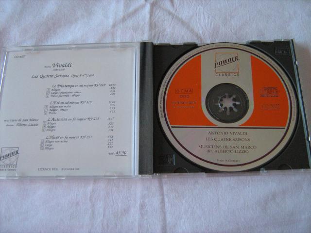 Photo CD Vivaldi - Les Quatre Saisons image 2/3