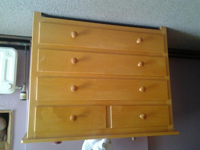 Photo CHAMBRE BOIS  brut blond image 2/6