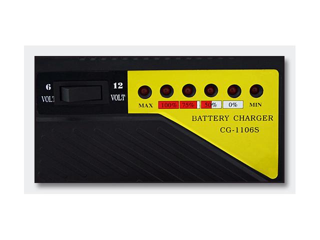Photo chargeur 1106s de batterie auto, moto, quad image 2/3