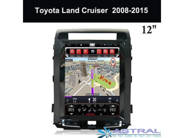 Photo Chine Usine Toyota Système de navigation par satellite 12.1 pouces Land Cruiser 2008-2015 image 2/6
