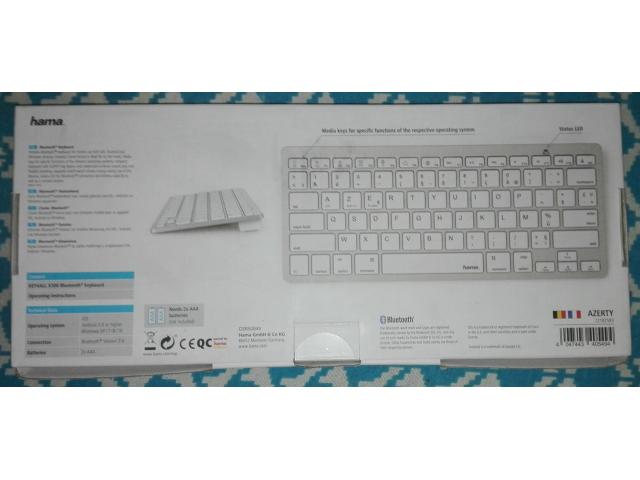 Photo Clavier Bluetooth azerty image 2/4