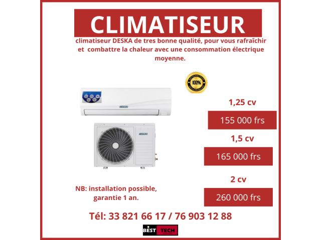 Photo CLIMATISEURS SMART TECHNOLOGY , SKYLINE ET DESKA DISPONIBLE image 2/4