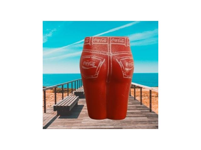 Photo Coca-cola ~ décapsuleur "jeans rouge" ~ vintage image 2/3