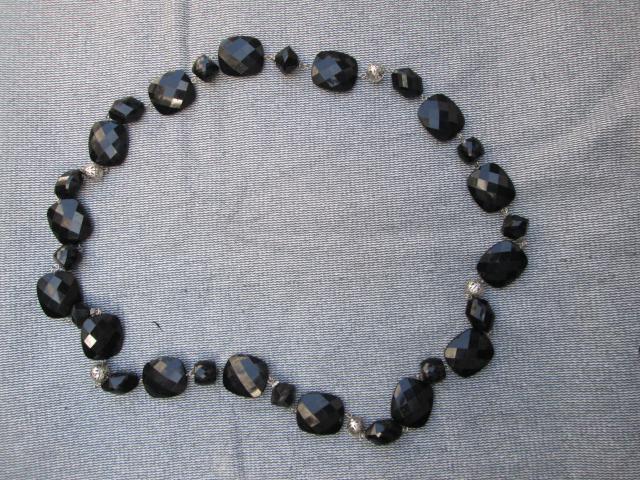 Photo collier onyx noir image 2/3