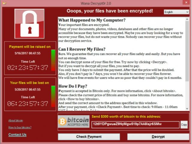 Photo Comment se protéger de ransomware Wannacry, Petya ou GoldenEye et d'autres ransomwares image 2/2