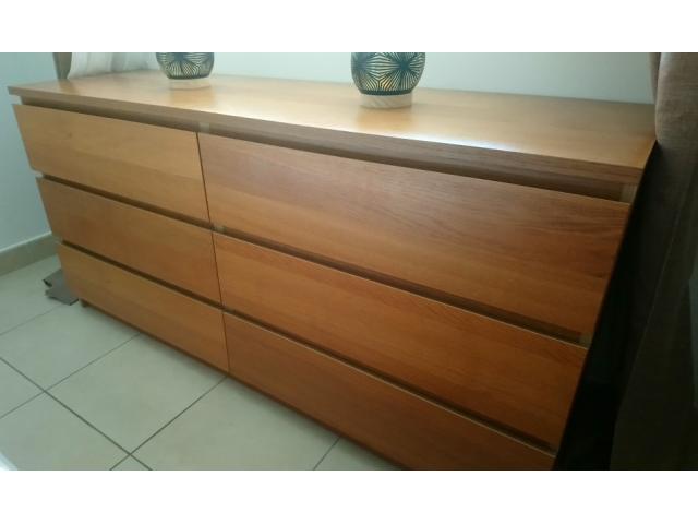 Photo Commode spacieuse 2 x 3 tiroirs image 2/5