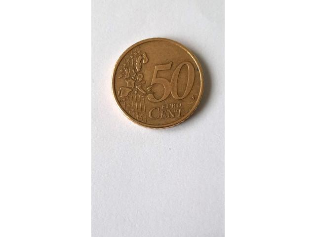 Photo Coté Rare pièce de 50 Centimes d'euro Portugal 2003 image 2/2