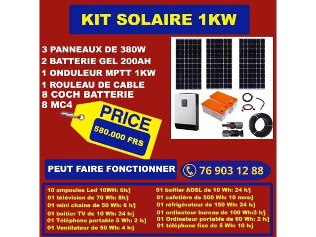 Photo DES KITS SOLAIRES A VENDRE A BON PRIX image 2/2