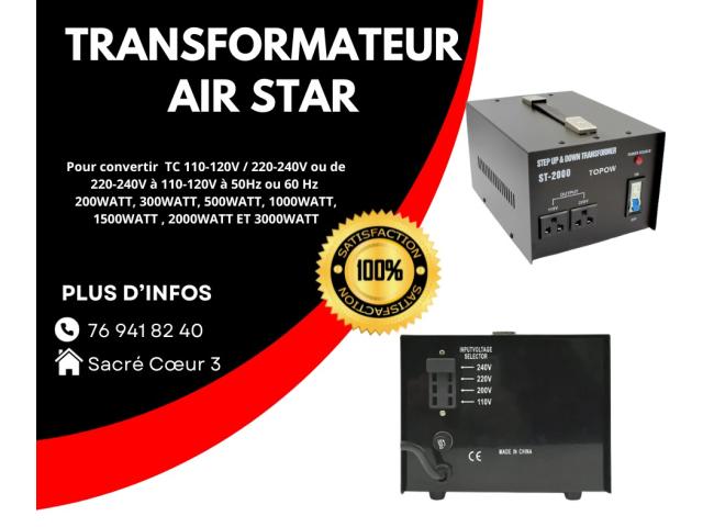 Photo DES TRANSFORMATEURS  AIR STAR A VENDRE image 2/2