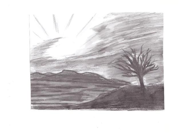 Photo Dessin, paysage à vendre image 2/2