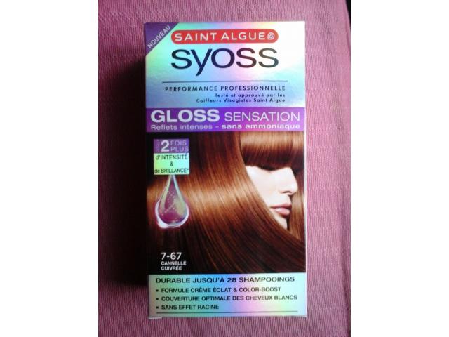 Photo Deux colorations Saint Algue Syoss Gloss Sensation image 2/2