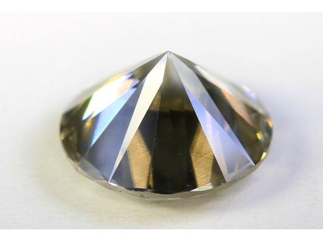 Photo Diamant - 1,32 ct - Jaune fancy grisâtre image 2/6