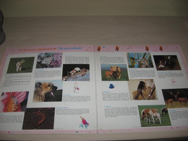 Photo disque vinyl 33 tours 12 chansons d'animaux de l'île au enfants image 2/3