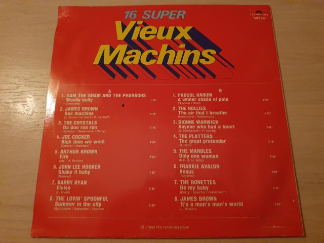 Photo Disque vinyl 33 tours 16 super vieux machins image 2/2