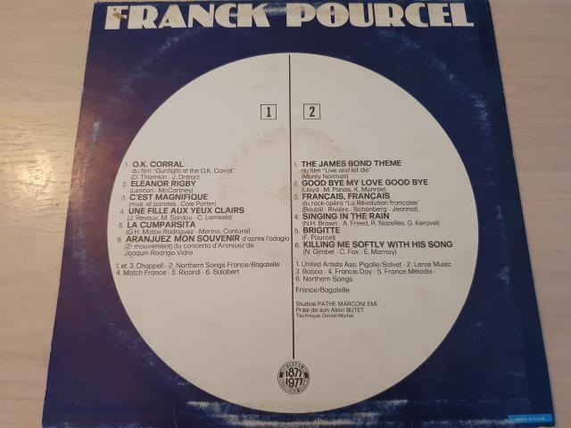 Photo Disque vinyl 33 tours Franck Pourcel ‎– Rendez-vous With image 2/2