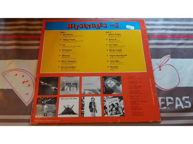 Photo Disque vinyl 33 tours hit singles vol 6 image 2/2
