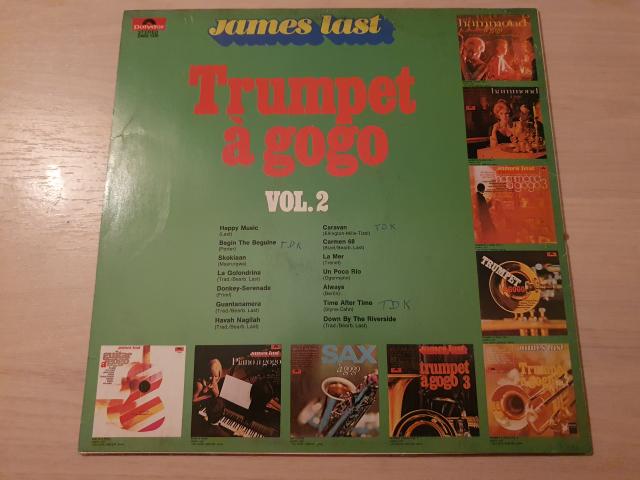 Photo disque vinyl 33 tours James Last ‎– Trumpet À Gogo Vol. 2 image 2/2