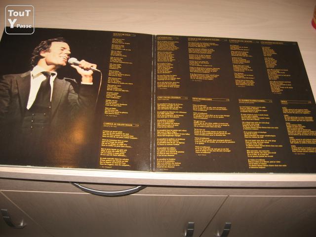 Photo Disque vinyl 33 tours julio iglesias fidele image 2/3