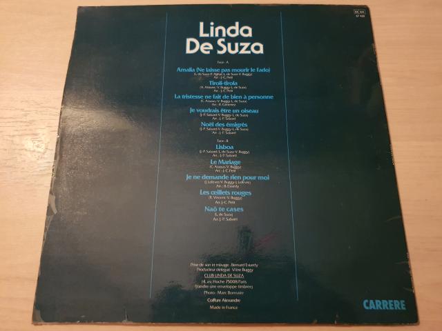 Photo Disque vinyl 33 tours Linda De Suza  ‎– Amalia/Lisboa image 2/2