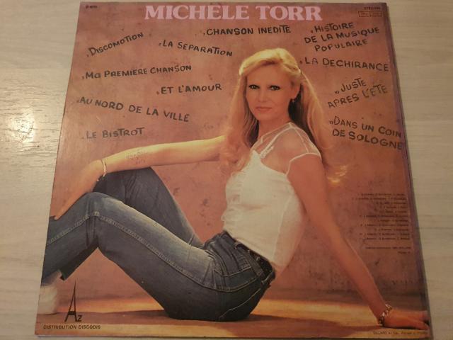 Photo disque vinyl 33 tours Michele Torr image 2/2