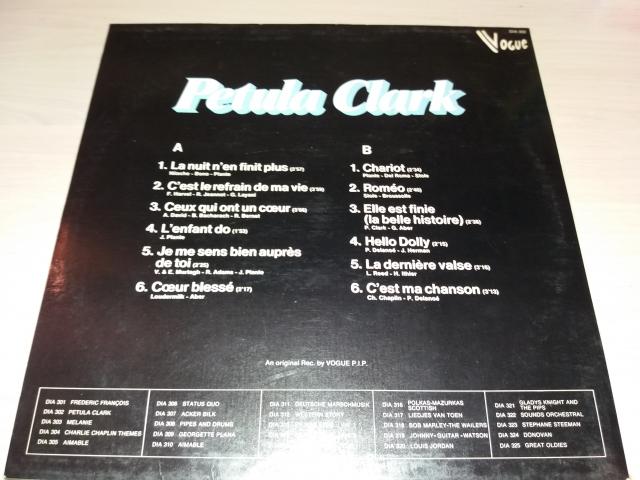 Photo Disque vinyl 33 tours Petula Clark image 2/2