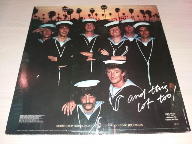 Photo Disque vinyl 33 tours Rod Stewart ‎– Tonight I'm Yours image 2/2
