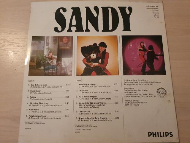 Photo disque vinyl 33 tours sandy ik ben verliefd op image 2/2