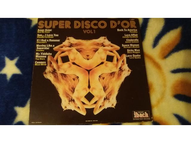 Photo Disque vinyl 33 tours super disco d'or vol 1 image 2/2