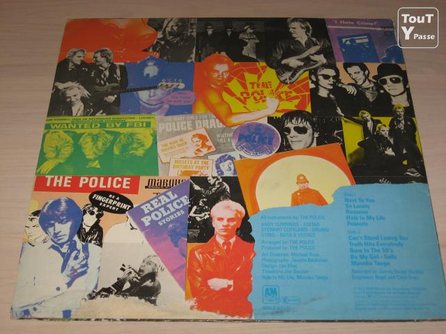 Photo Disque vinyl 33 tours the police image 2/2