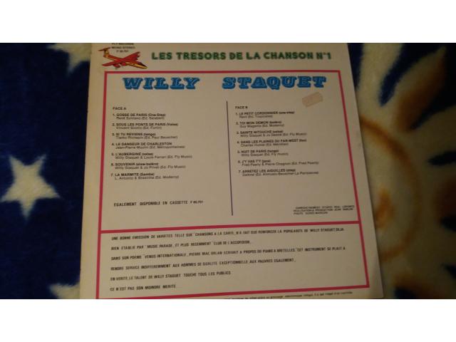 Photo Disque vinyl 33 tours willy staquet image 2/2