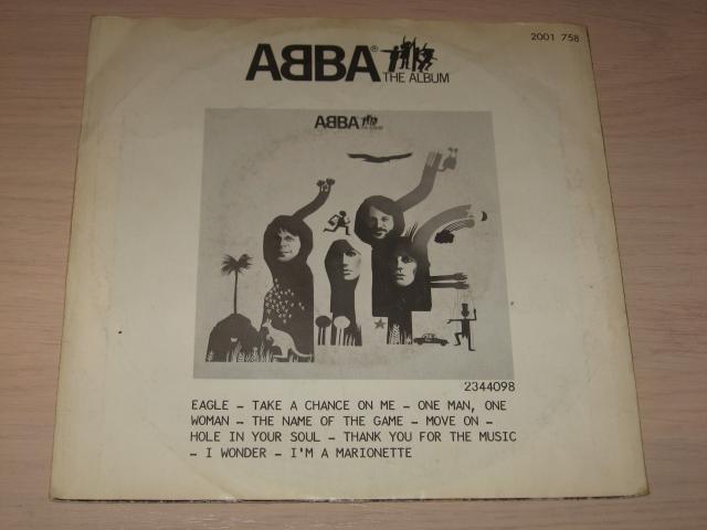 Photo Disque vinyl 45 tours abba take a chance image 2/2