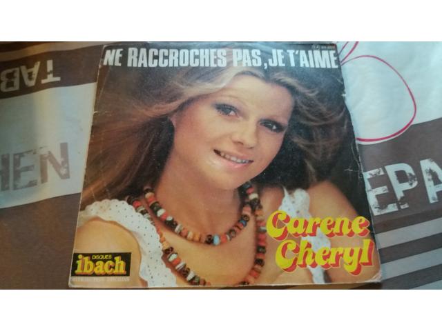 Photo Disque vinyl 45 tours Carene Cheryl image 2/2