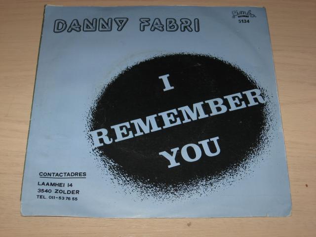 Photo disque vinyl 45 tours danny fabri image 2/2