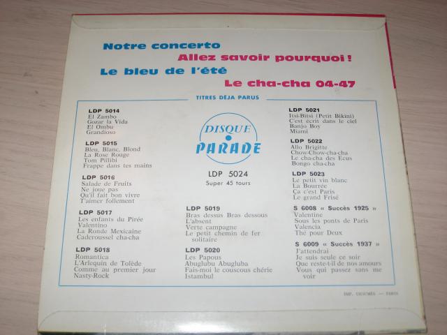 Photo Disque vinyl 45 tours disque parade image 2/2