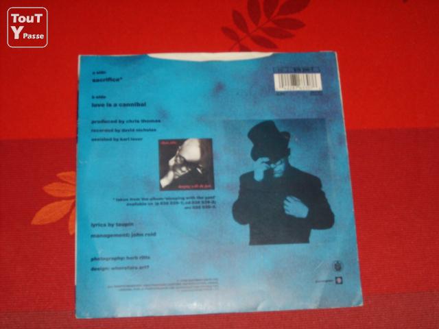 Photo Disque vinyl 45 tours elton john image 2/2