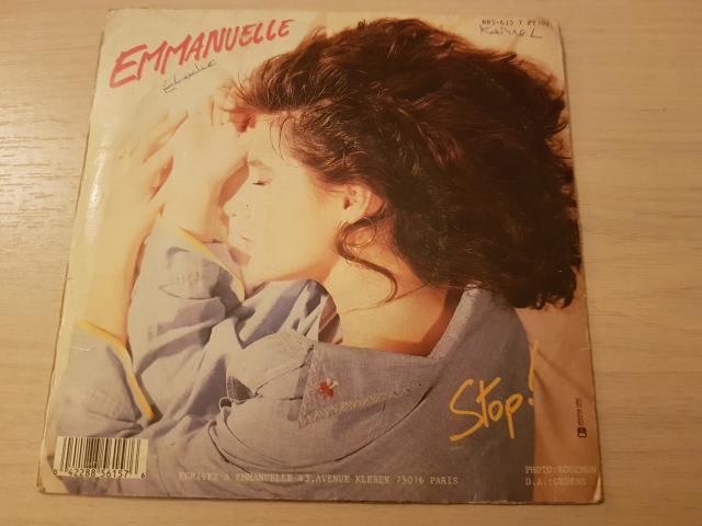 Photo disque vinyl 45 tours Emmanuelle image 2/2