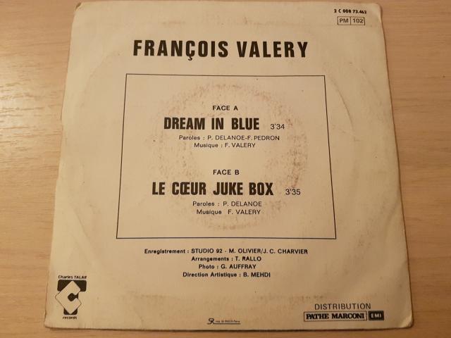Photo disque vinyl 45 tours françois valery et sophie marceau image 2/2