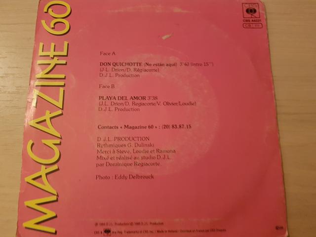 Photo disque vinyl 45 tours magazine 60 don quichotte image 2/2