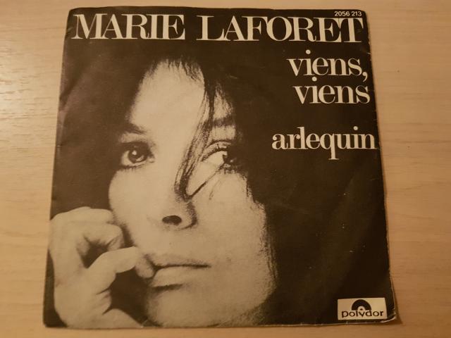Photo disque vinyl 45 tours marie laforet image 2/2