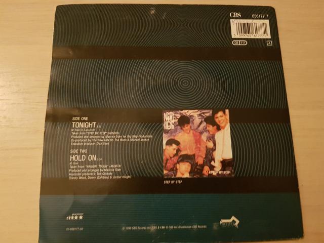 Photo disque vinyl 45 tours new kids on the block image 2/2