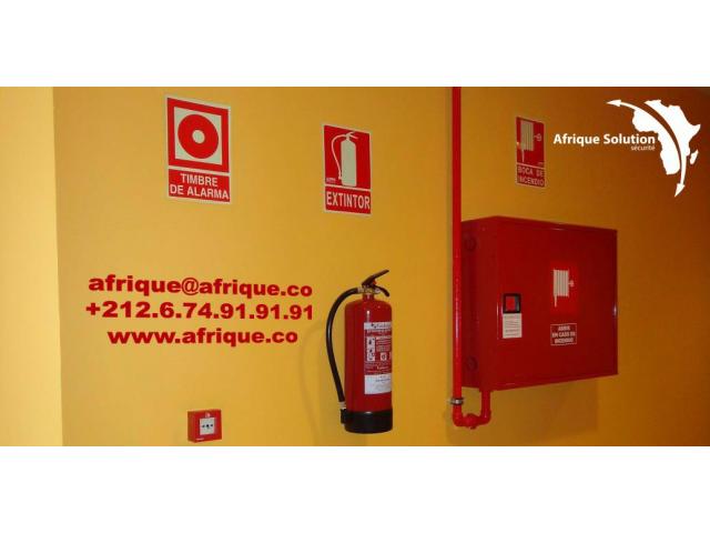 Photo Distribution extincteurs d'incendie Maroc image 2/4