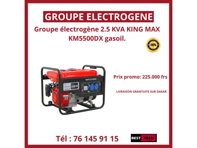 Photo DIVERS GROUPES ELECTROGENES  DIESEL &  ESSENCE  A VENDRE AU SENEGAL image 2/5
